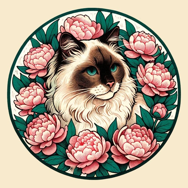 Chat de race Ragdoll