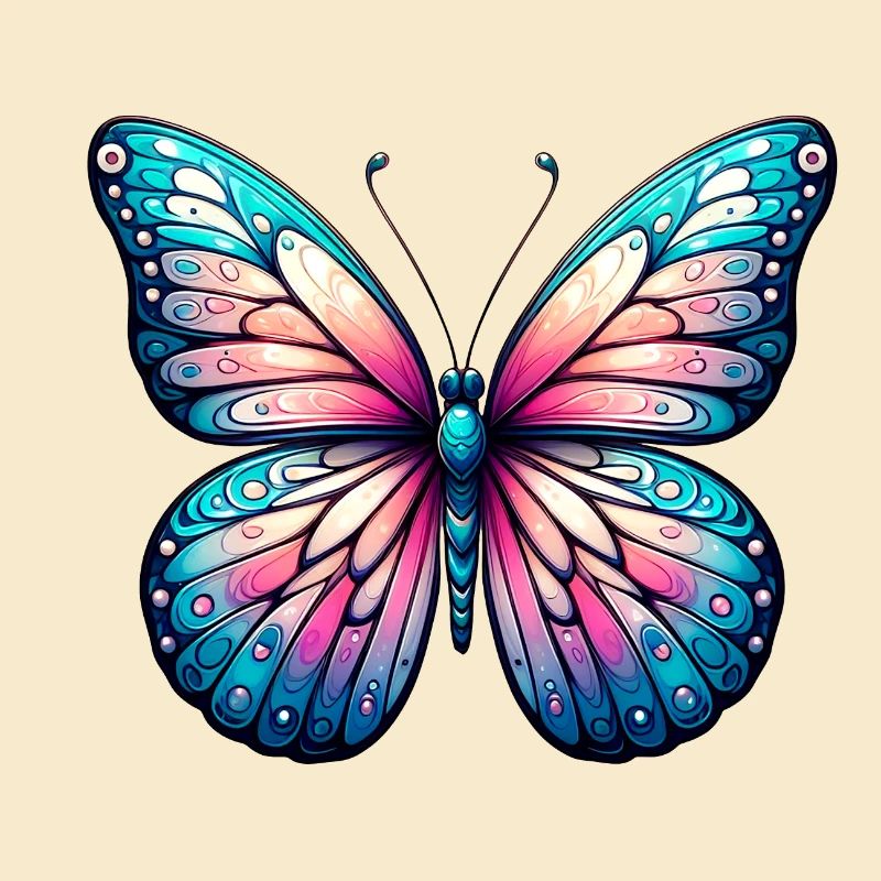 Papillon Magnifique - Élégance Envolée