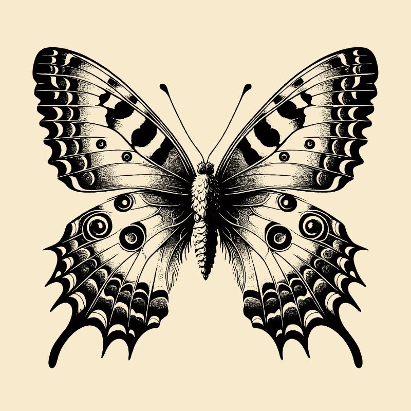 Papillon fleur - Délicatesse Envolée