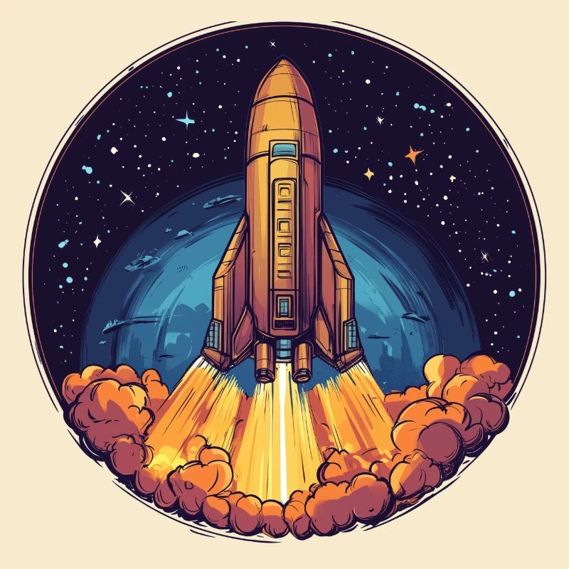 Launch into the unknown: The launch into space!