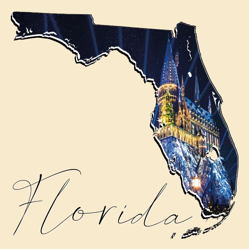 Universal Studios in Florida State Landkarte FL