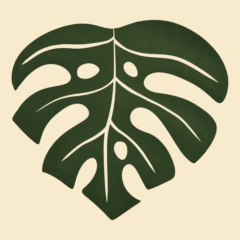 Feuille de monstera