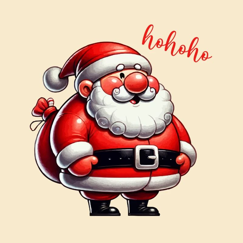 weihnachtsmann comic hohoho