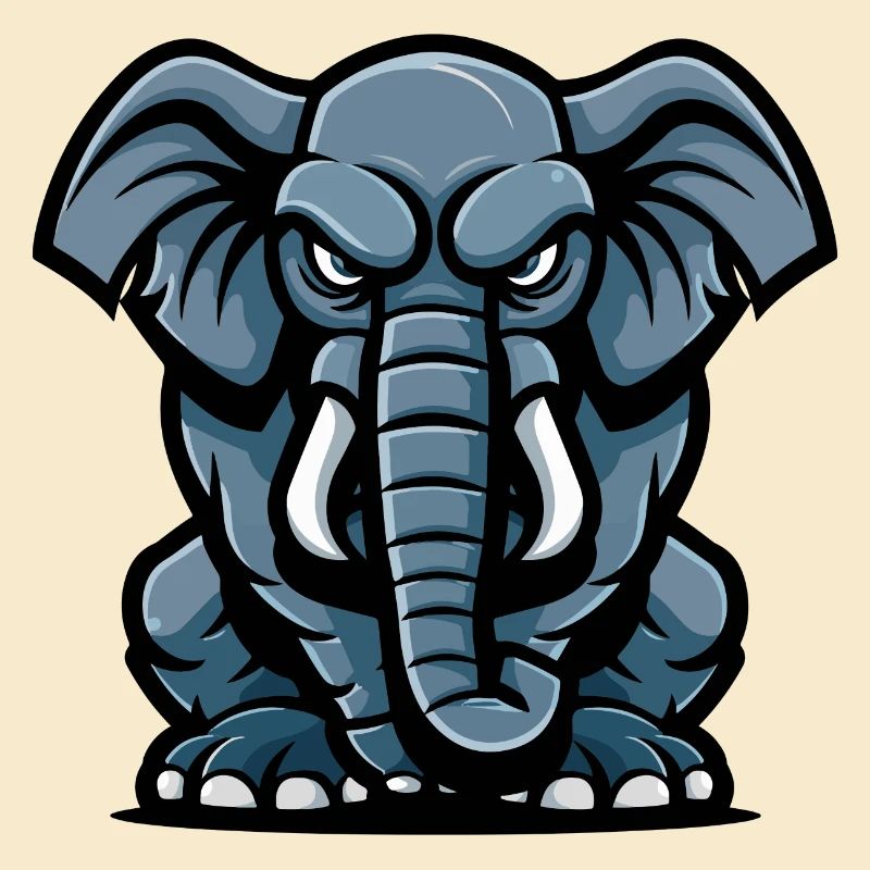 Bande dessinée éléphant