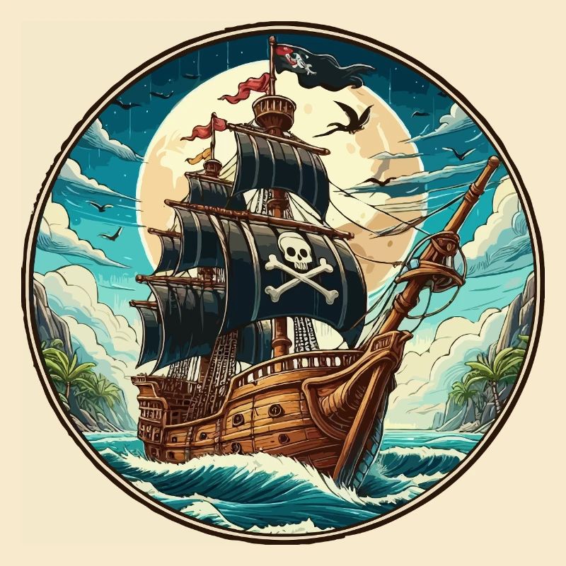 Pirate ship large