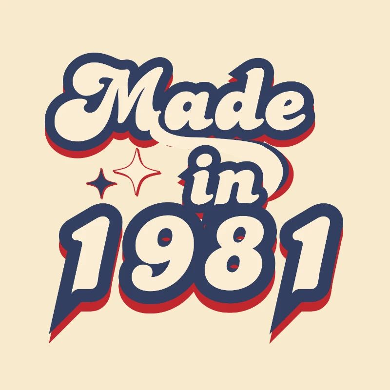 Made in 1981 Retro
