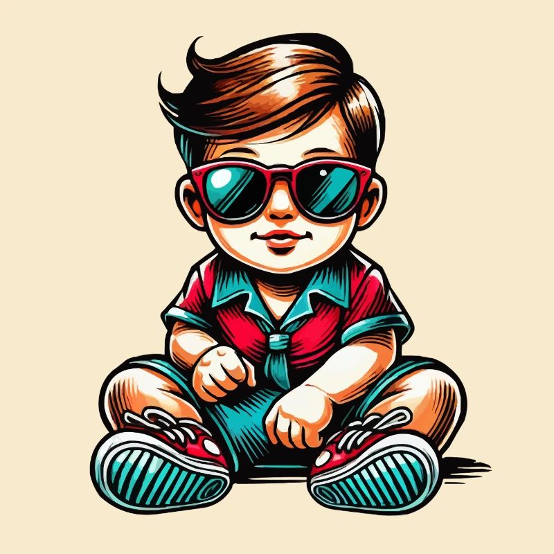 Lunettes de soleil pour bébé Comic