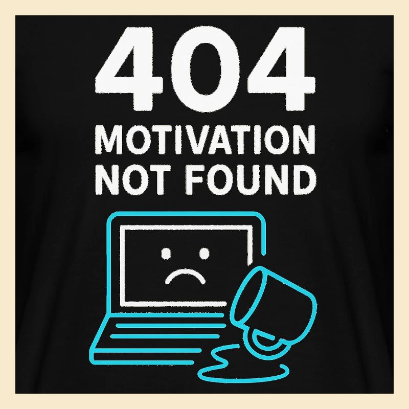404 Motivation Not Found | Fun everyday pep