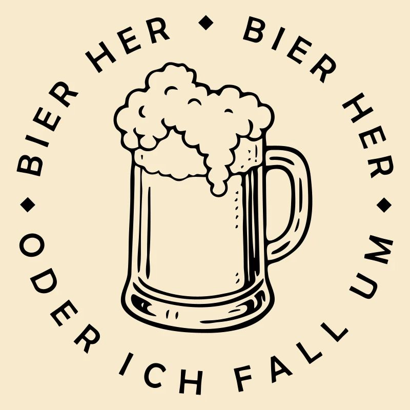 Bienen hier - Oder ich fall um!