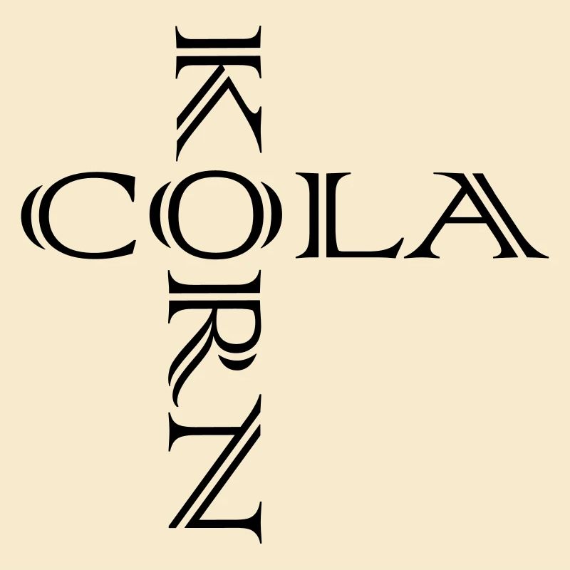 Grains de cola entrelacés