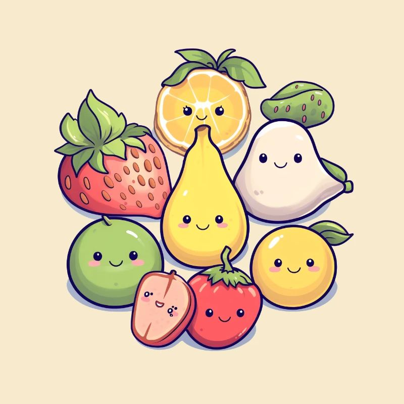Kawaii Fruit Delight