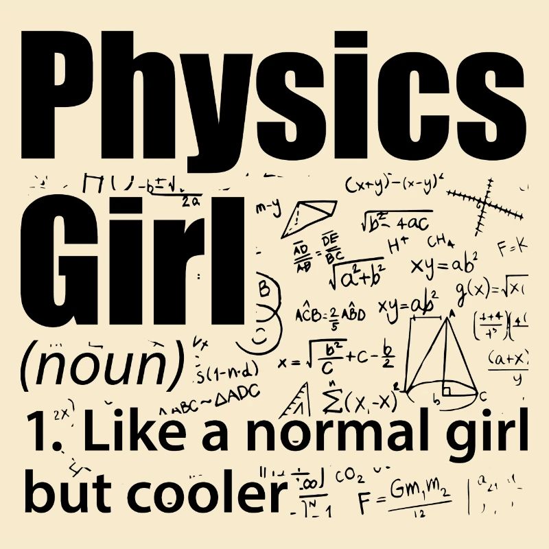 Physik Mädchen | Physiker Wissenschaft Geschenke