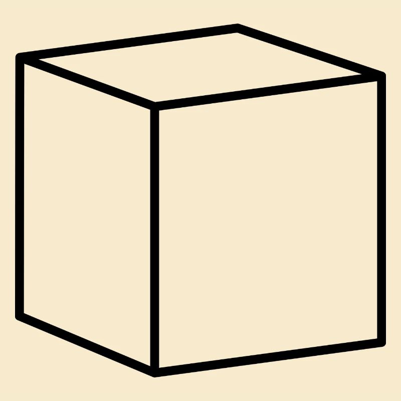 Cube noir
