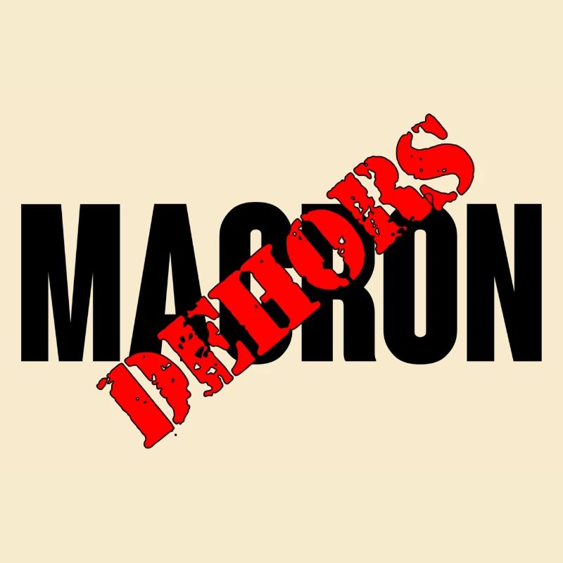 Macron dehors