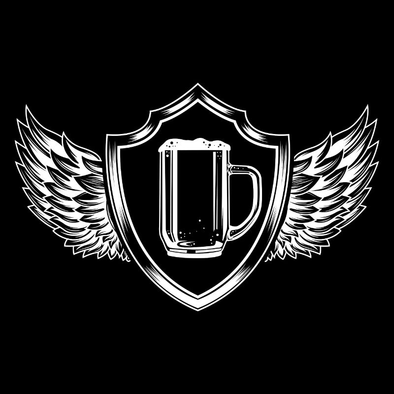 Bier Glas Bierkrug Schild