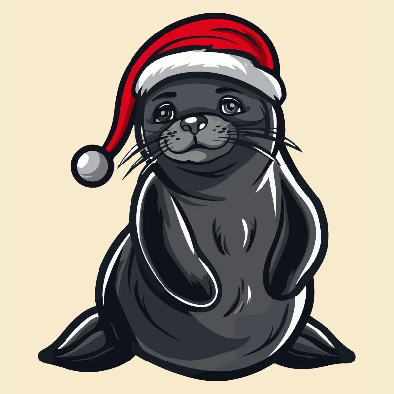 Noël de l’animal du phoque