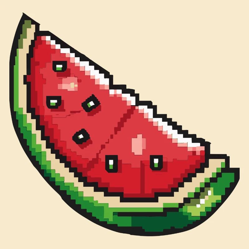 Pastèque Pixel Gamer