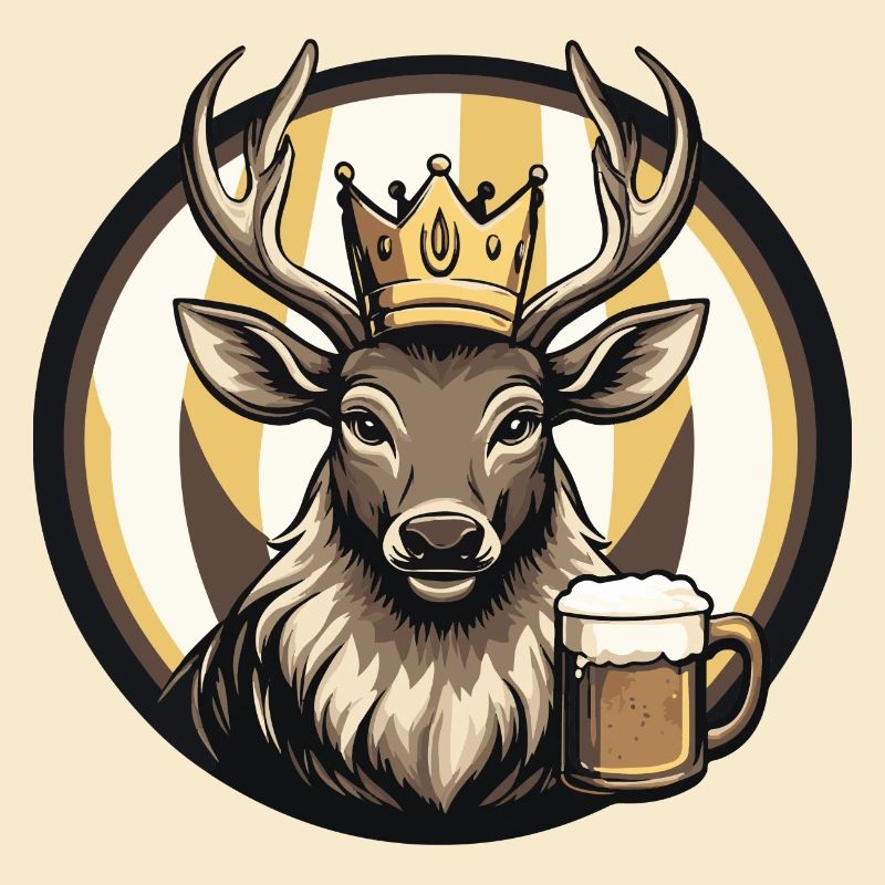 Hirsch Bier Comic