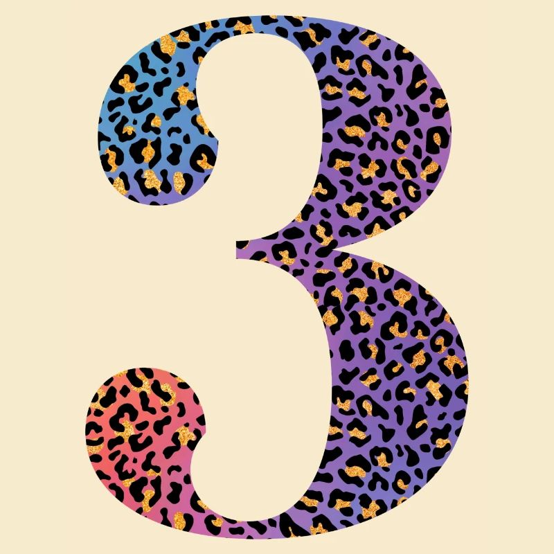 3e anniversaire léopard