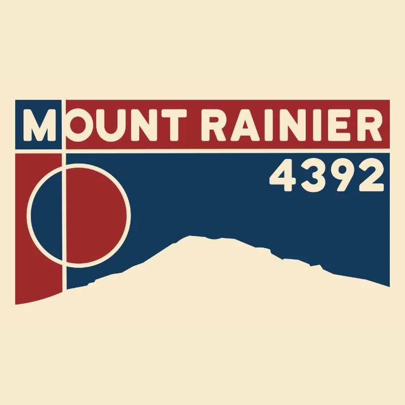 Mount Rainier Hiking Climb Keepsake Gift