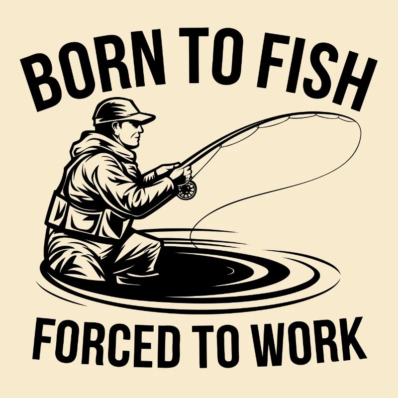 Né pour pêcher - forcé de travailler