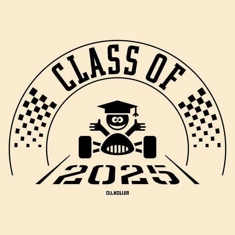 Classe de 2025 (Sortie de l’école / Ligne d’arrivée / Noir)