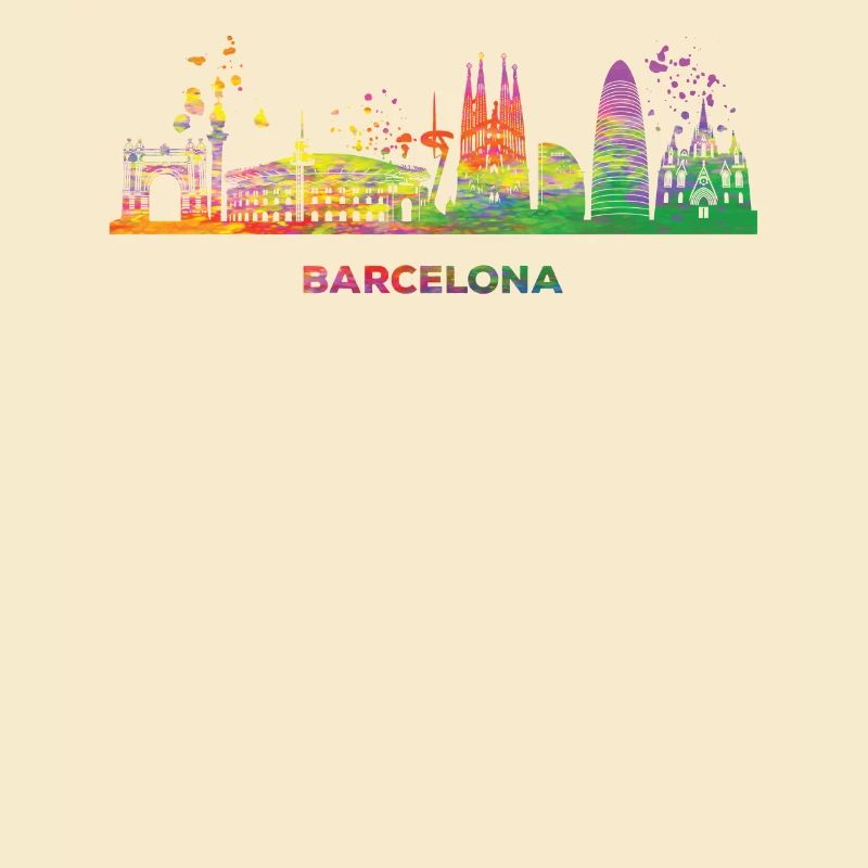 Barcelonische Skyline Barcelona
