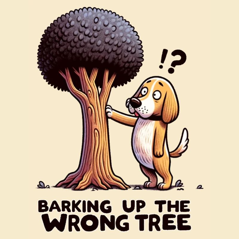 Barking Up The Wrong Tree