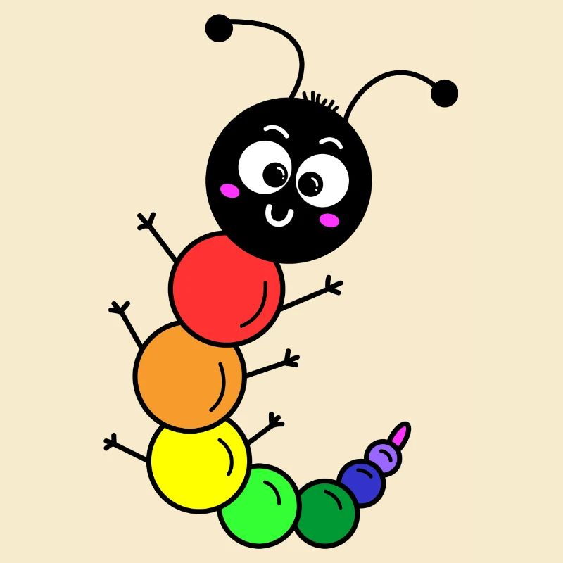 Rainbow Caterpillar