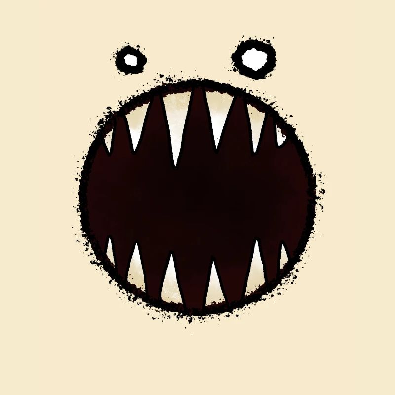 aaargh 01 Bouche de monstre