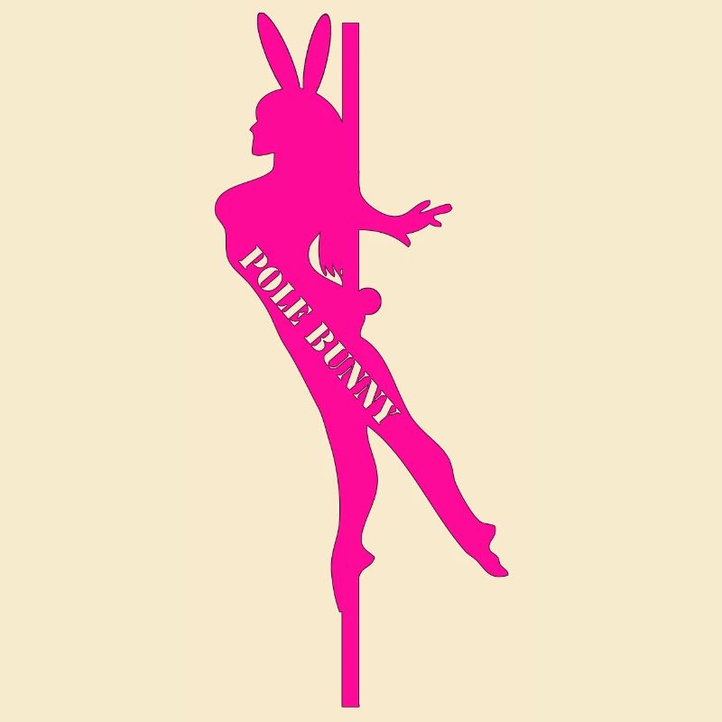 Pole Bunny Silhouette