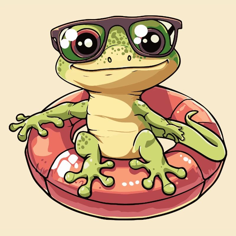 Lizard Comic Cool