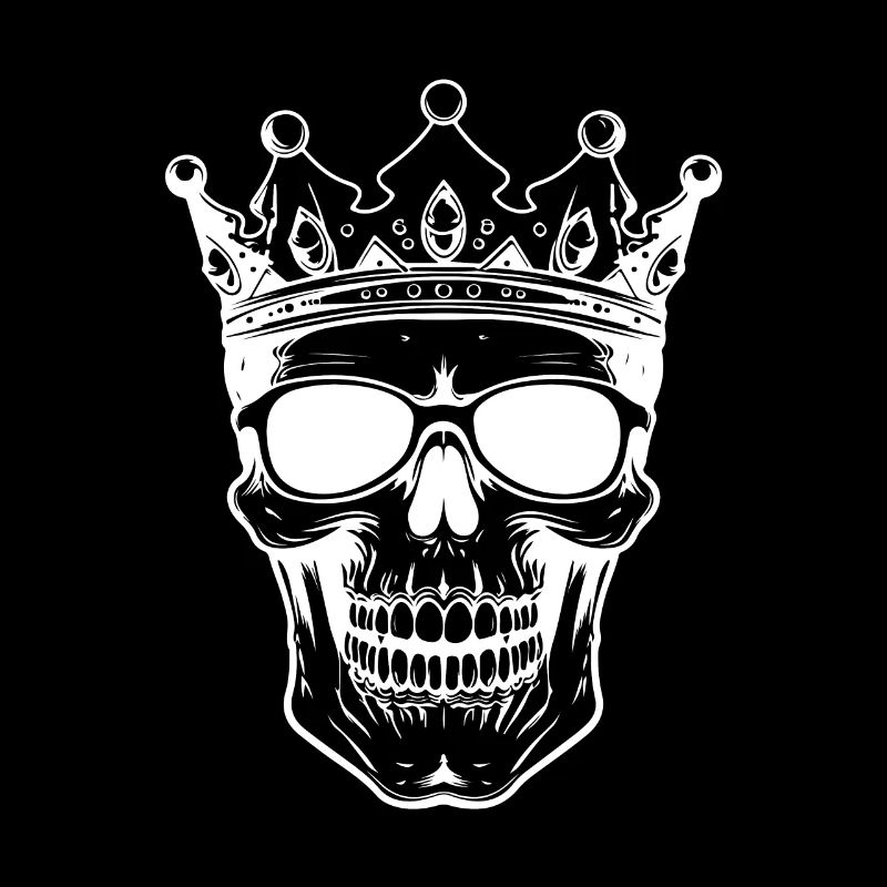 Skull King Crown