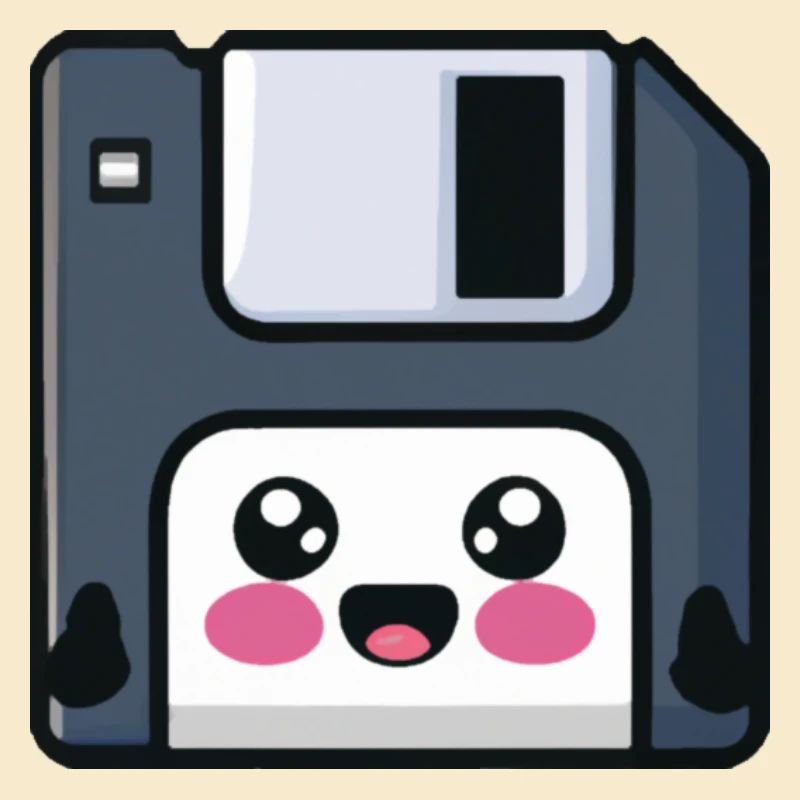 Diskette! Nostalgische Technik!