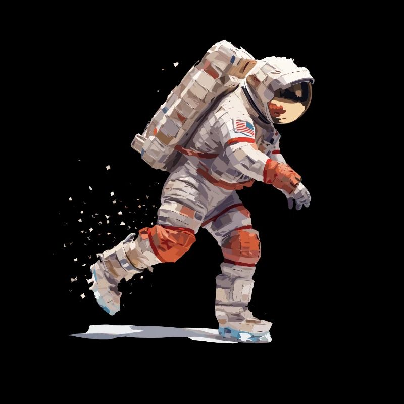Astronaut Digital Art Space Explorer