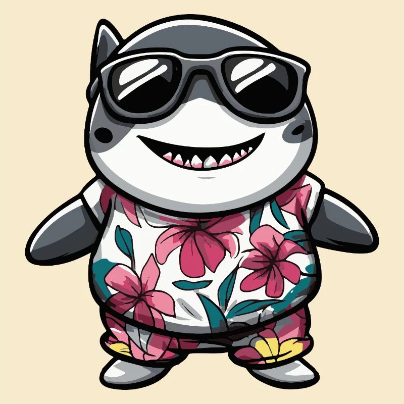 Shark Comic Vacation