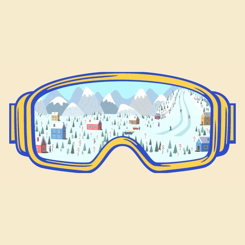 Ski google, snowboard