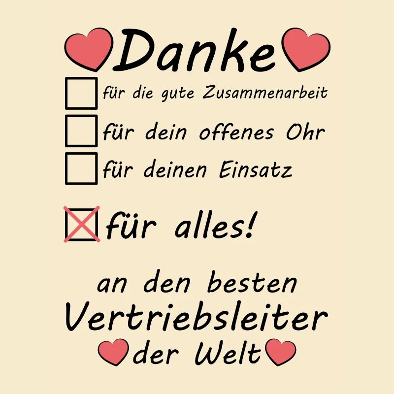 Bester Vertriebsleiter Danke Sagen zum Abschied