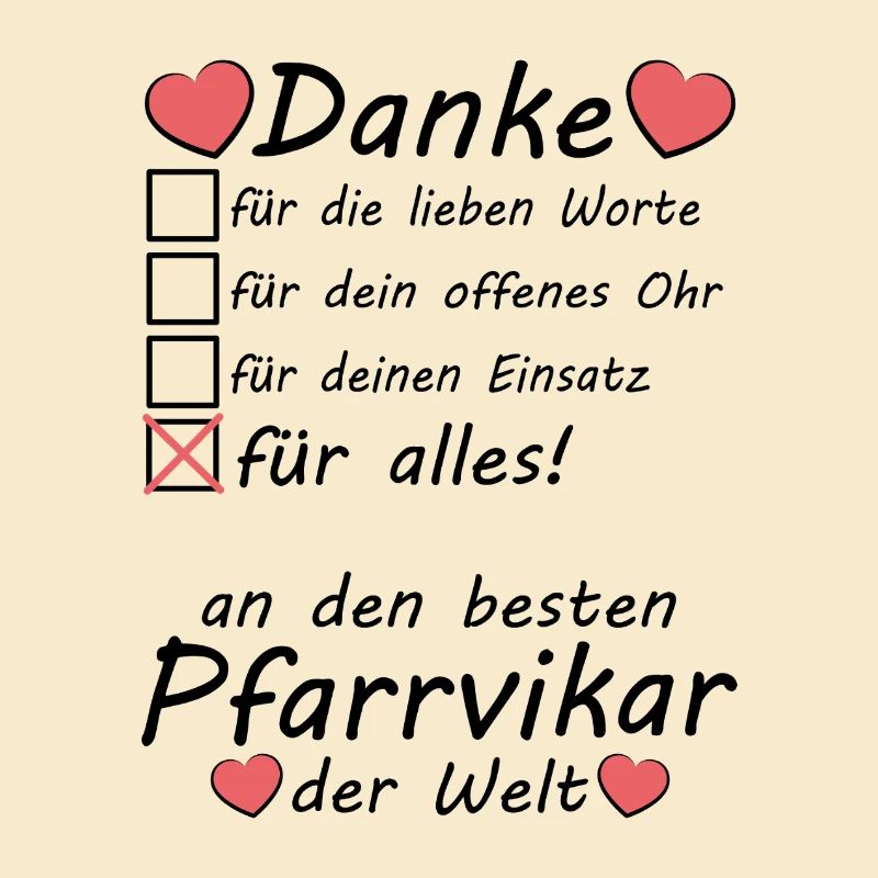 Pfarrvikar Danke sagen Abschied Abschiedsgeschenk
