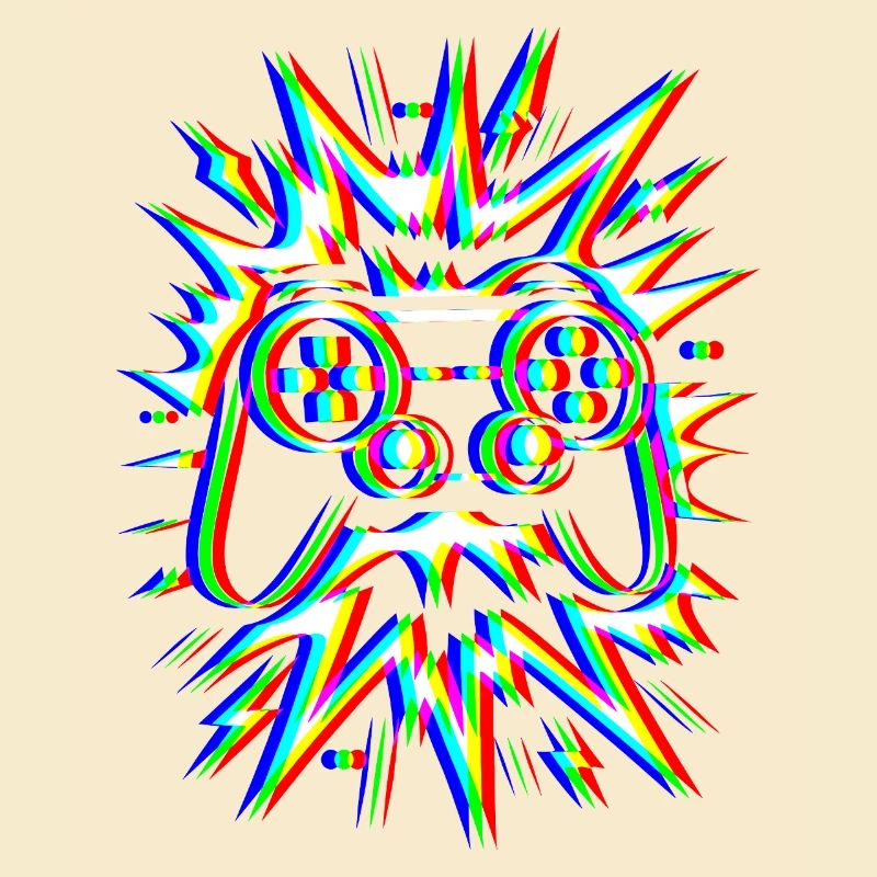 Glitch Controller – Gaming Explosion