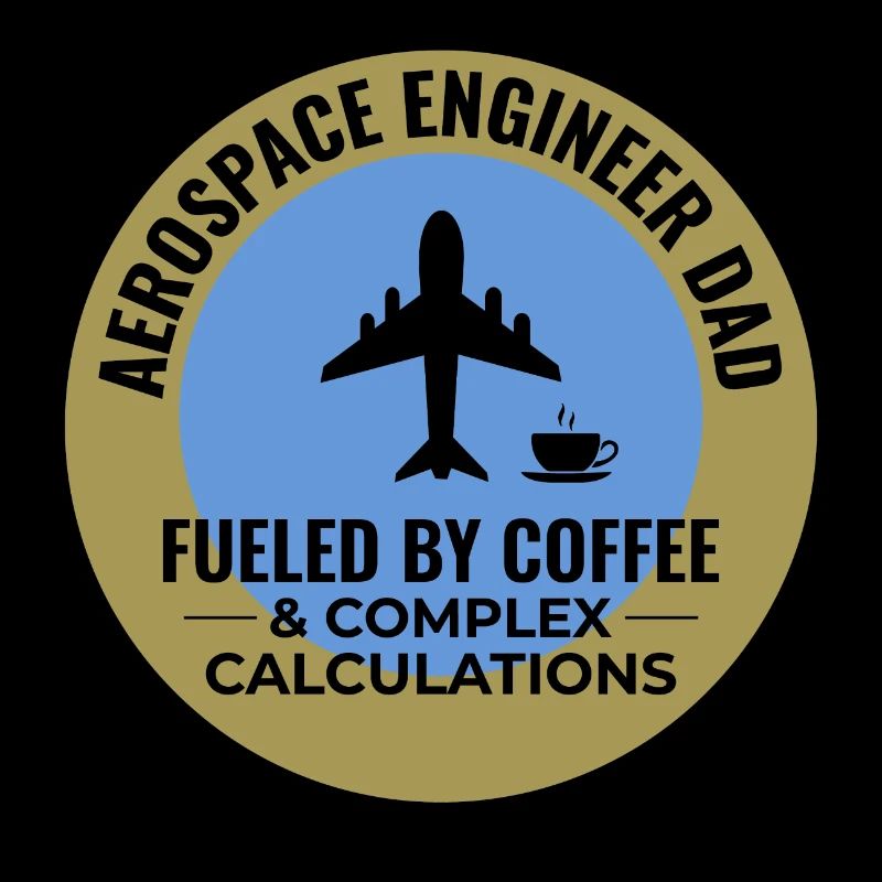 Aerospace Engineer Dad Coffee Plane Airplane