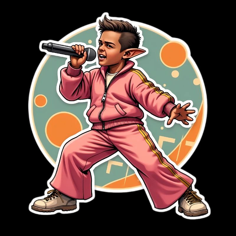 Elf Rapper in Action