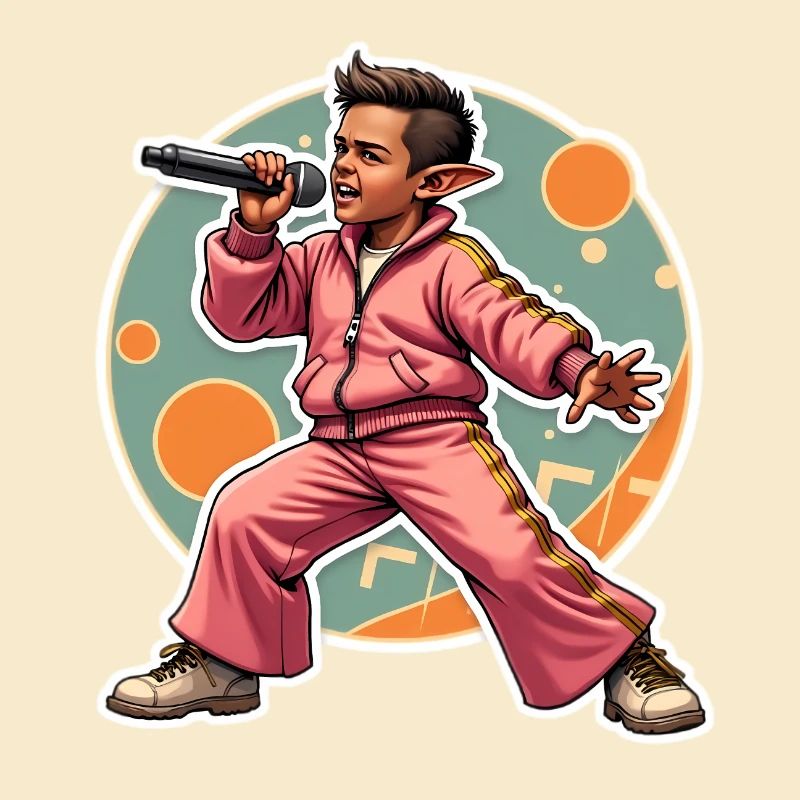 Elf Rapper in Action