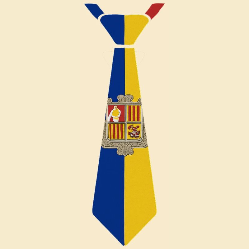 Cravate roumanie – Conception du drapeau