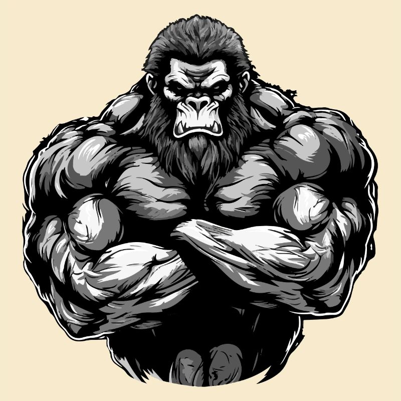 Gorilla Beast Muscles