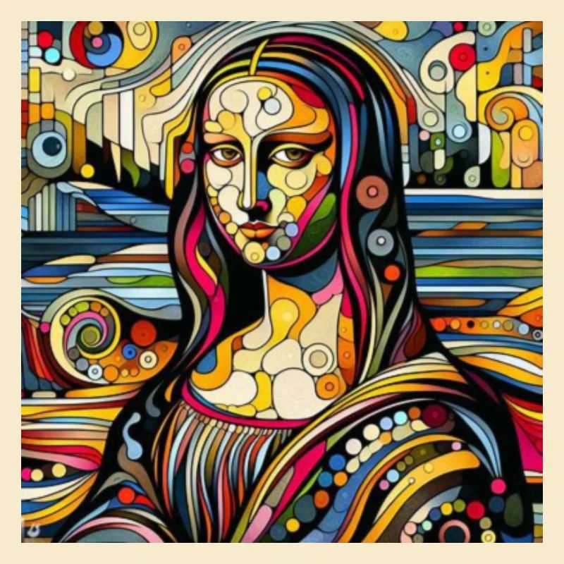 Mona Lisa meets Hundertwasser
