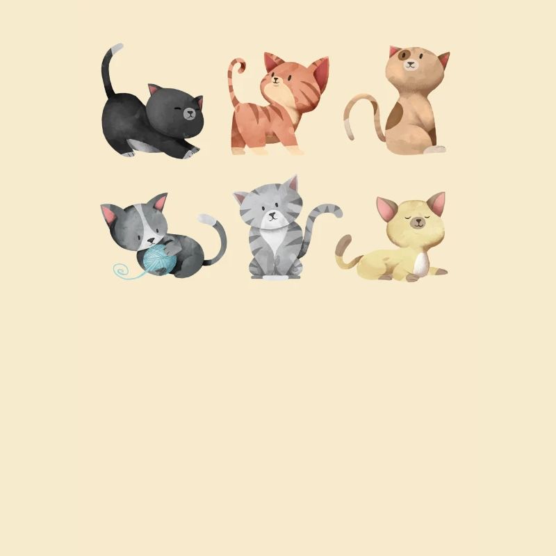 Illustration de chats