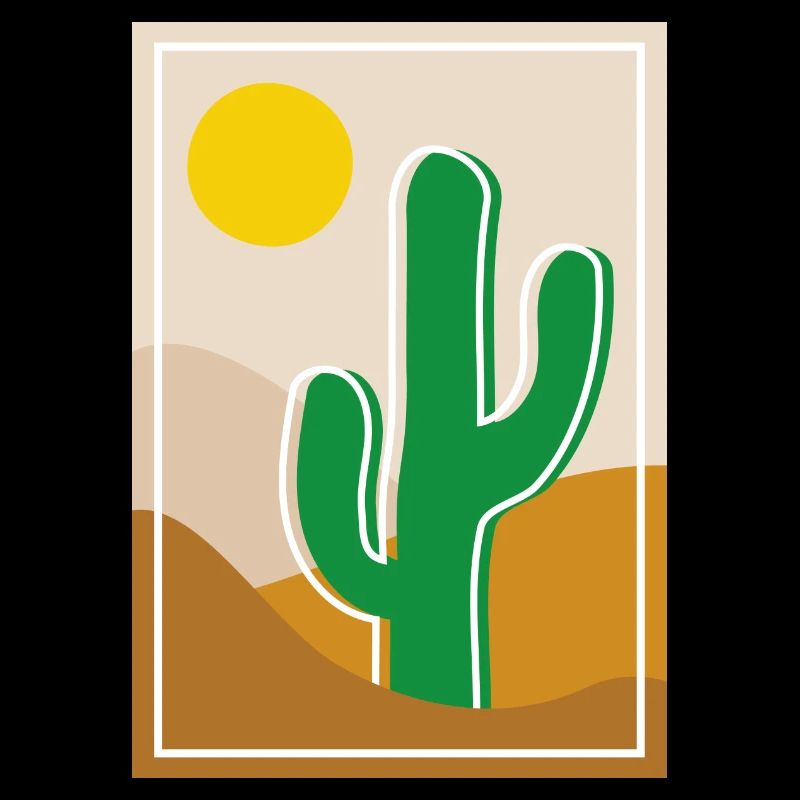 Cactus dans le désert