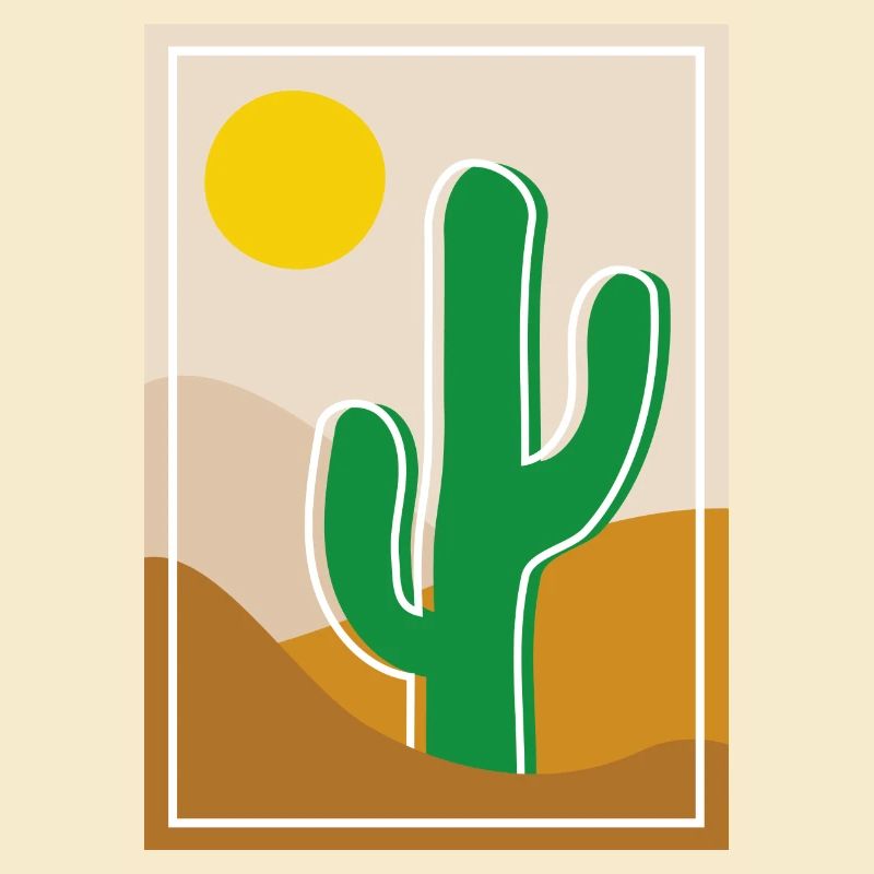 Cactus dans le désert