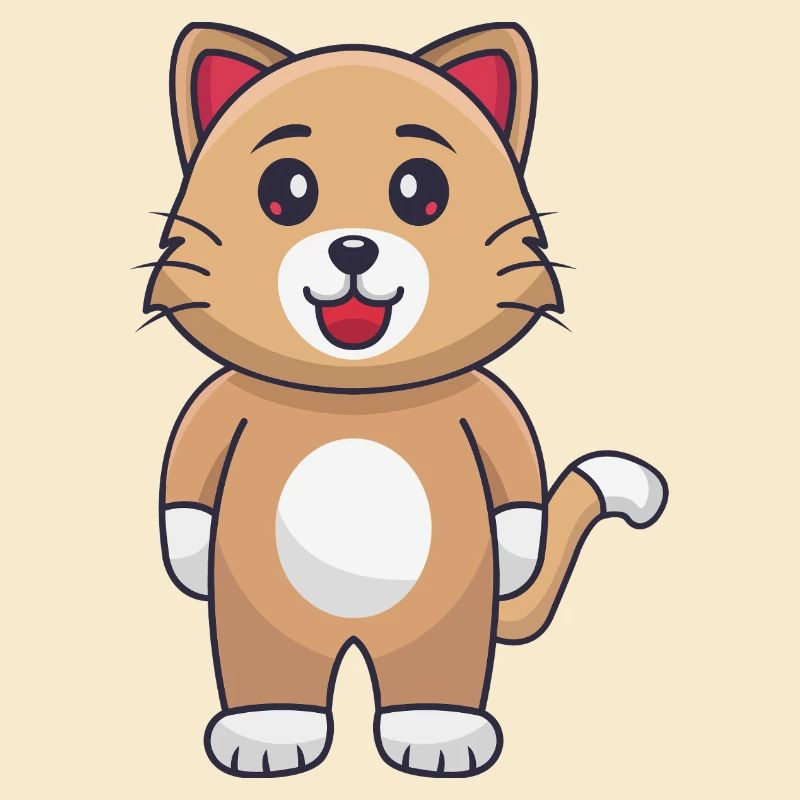 Chat de dessin animé
